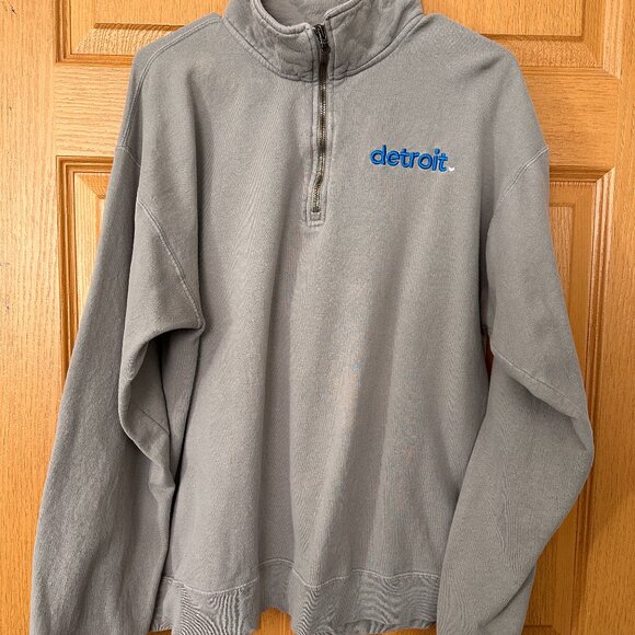 Kiloh & Co Detroit Quarter Zip Embroidered - Picture 1 of 5
